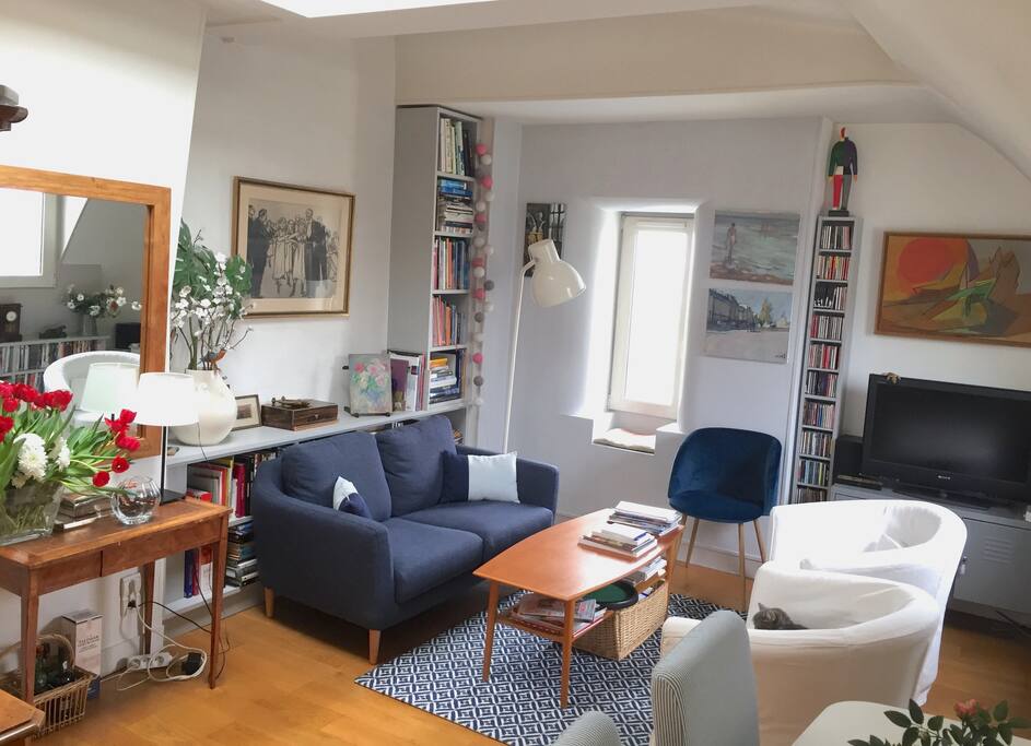 Le salon et sa déco