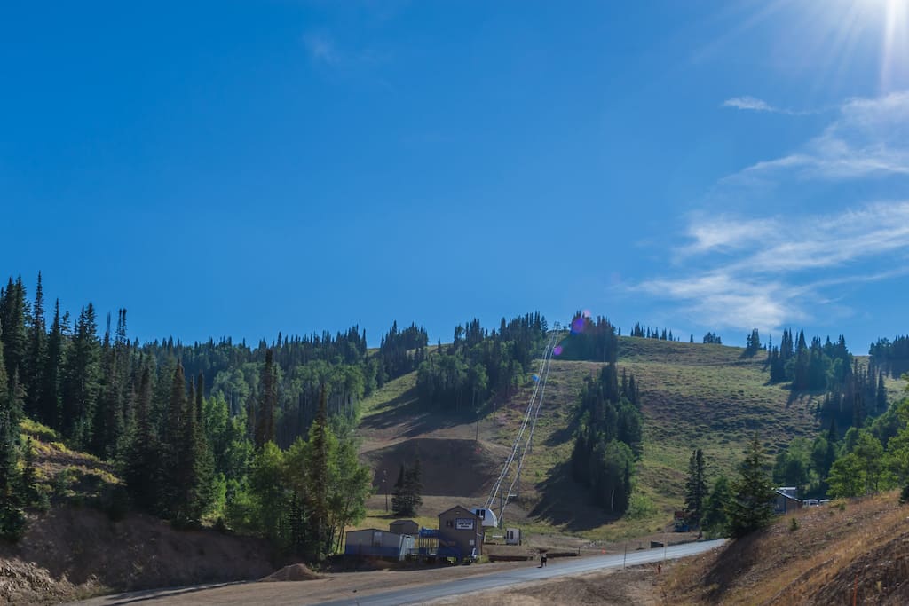 Sundown Lift @ Powder Mountain Ski area