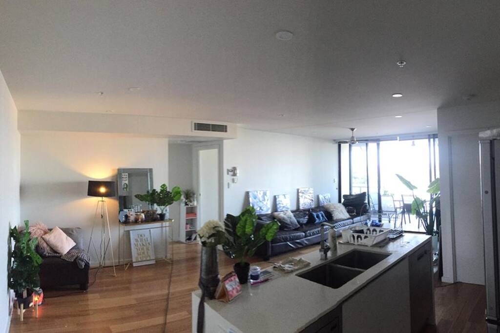 Open Living space, Lounge room/ Kitchen