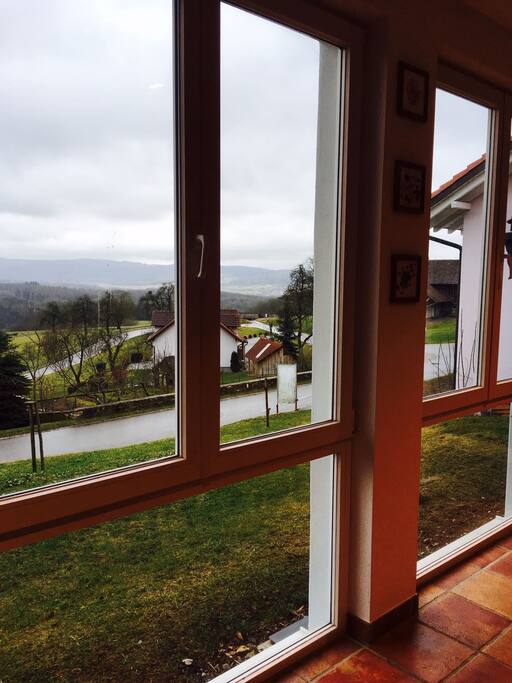 Aussicht 2 bei schlechtem Wetter :-(