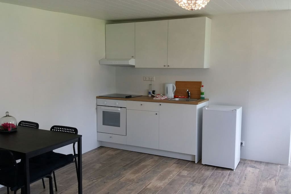 Fully equipped kitchen