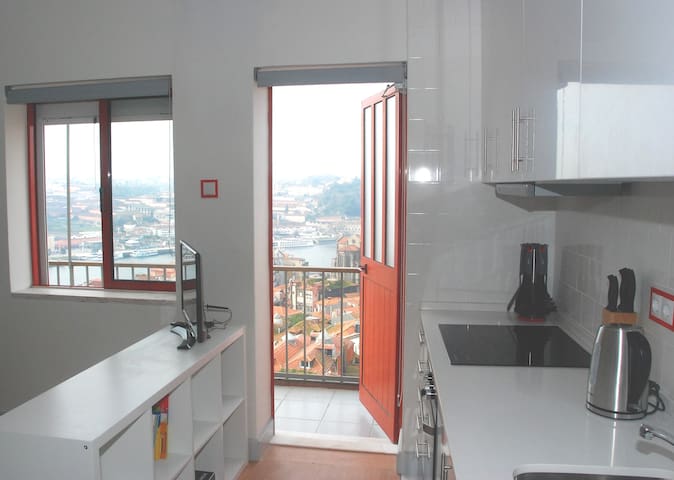 Apartamento no centro do Porto com vista Rio Douro