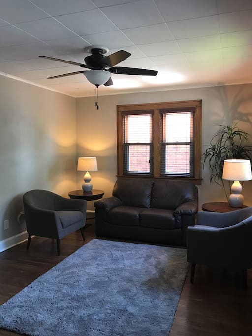 Living Room w/ Sofa and Chairs