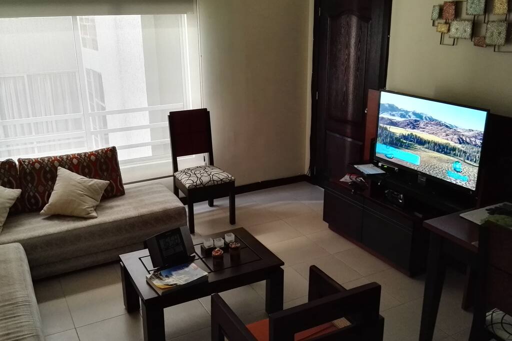 Vista de la sala.