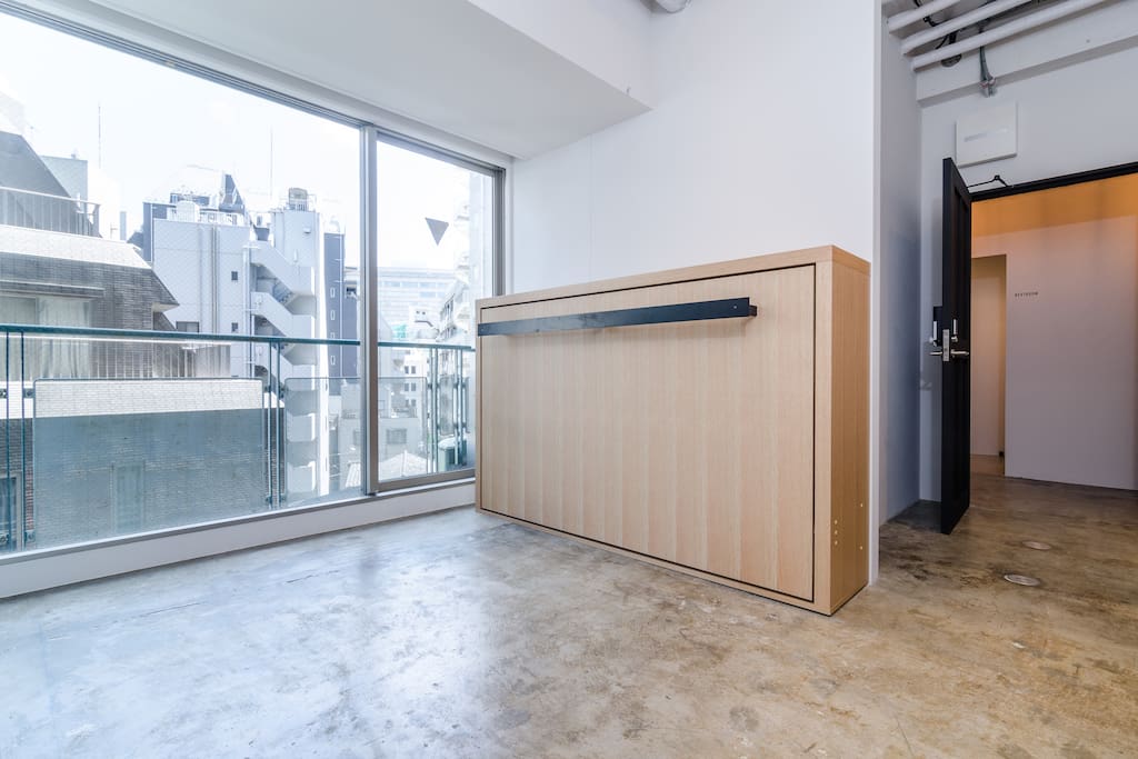 When you don't need the bed, you could fold away easily for storage