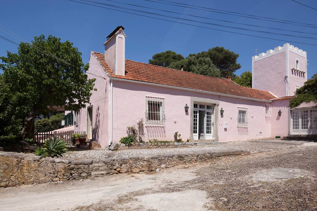 The entrance of the house.