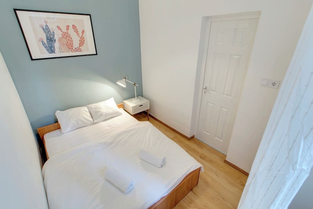 Bedroom 1 with a king size bed