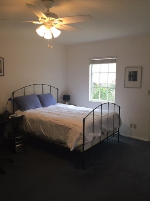 Queen-sized bed