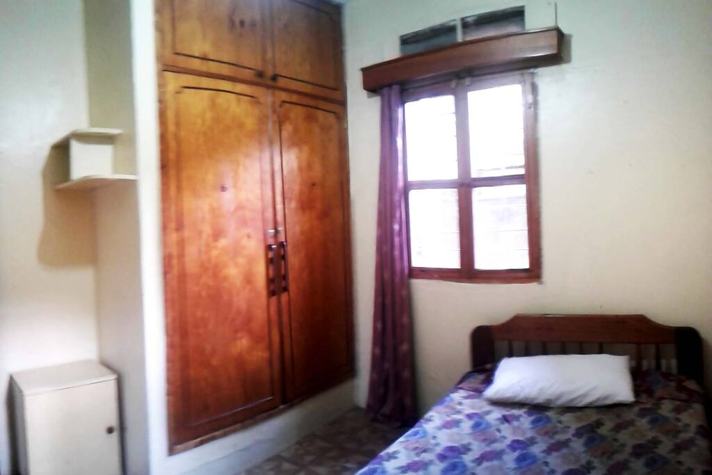Bedroom with closet space