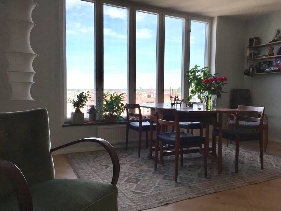 Allrum med vy över Göteborg