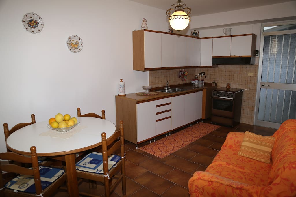 cucina e sala da pranzo