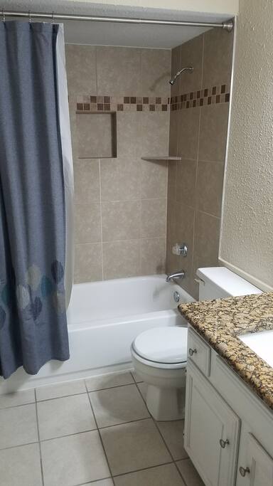 Private bathroom.