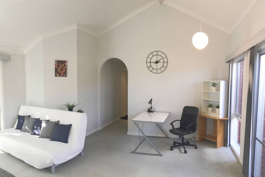 The living room