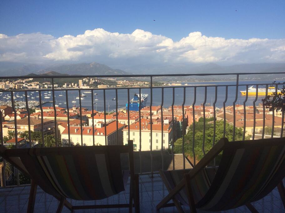 Vue depuis la chambre