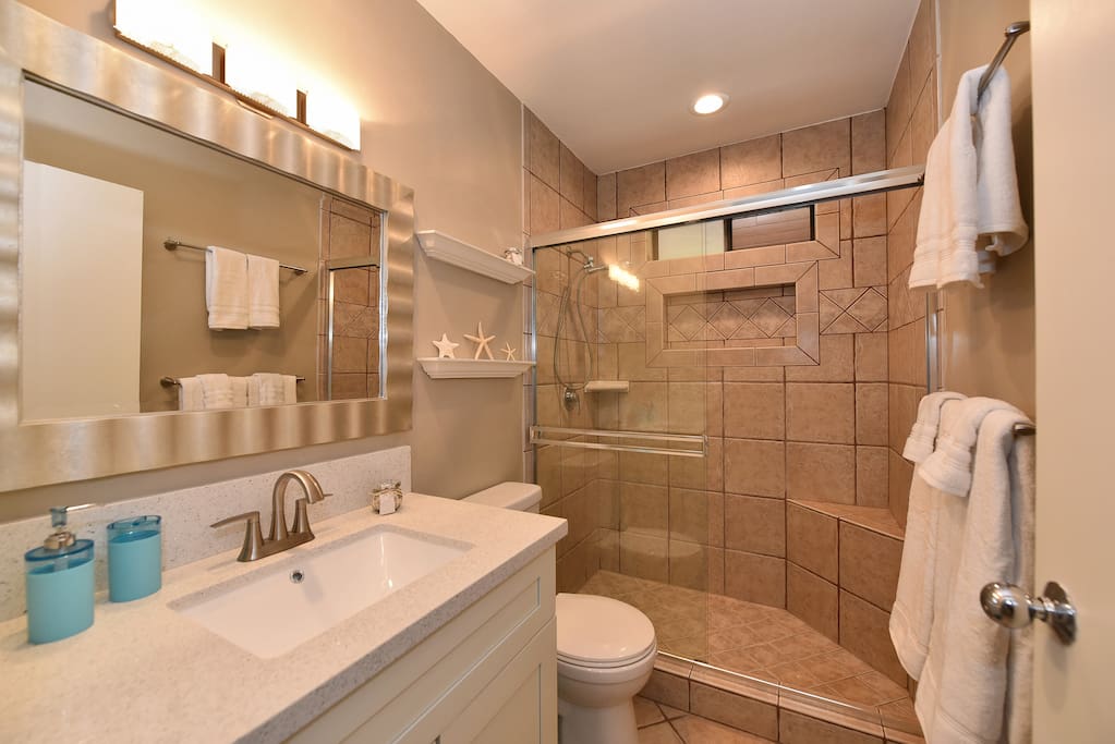 Bathroom with Walk in Shower