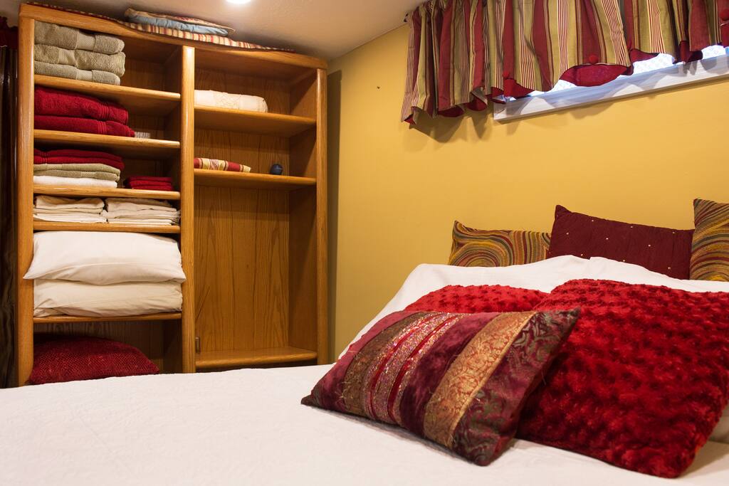 Let us know if you need more extra linens