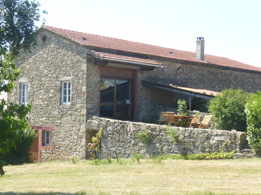 L'entrée du gîte