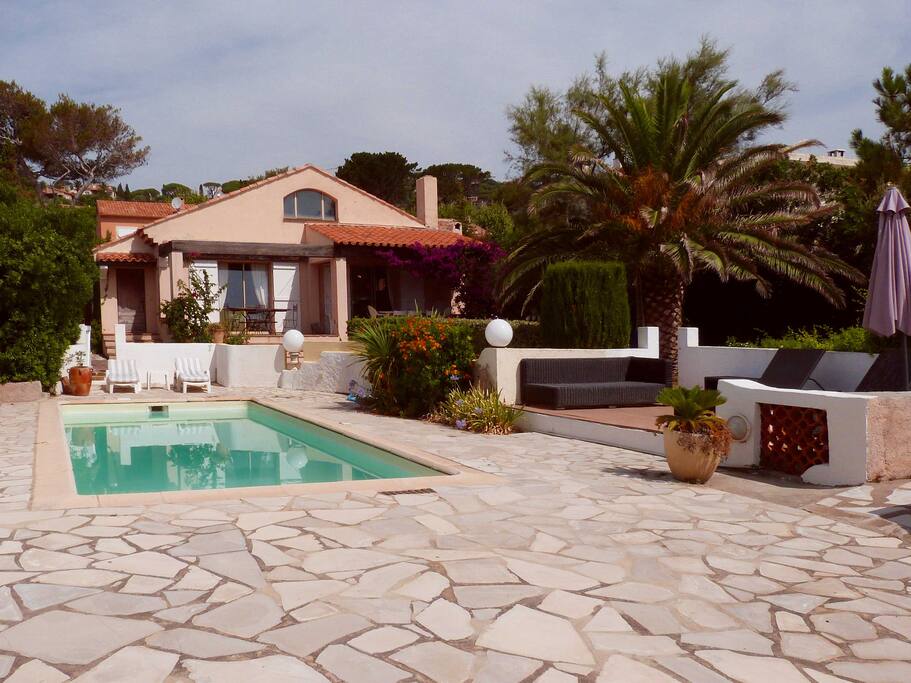 View to the villa