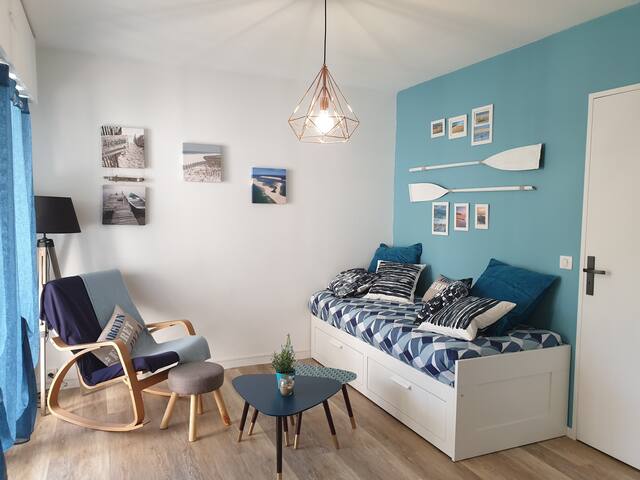 T1 bis Résidence en Front de mer à la Jetée Thiers