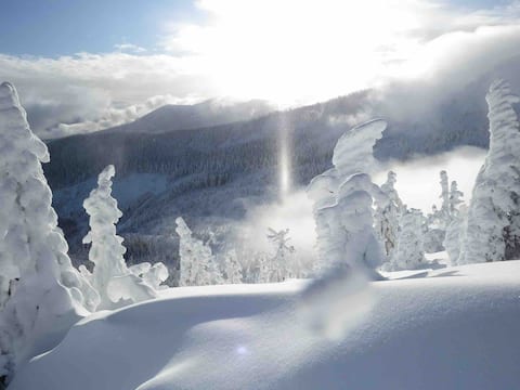 Top performing Airbnb: Red Mountain Powderhouse in Rossland