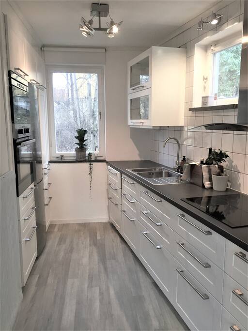 Fully equipped kitchen