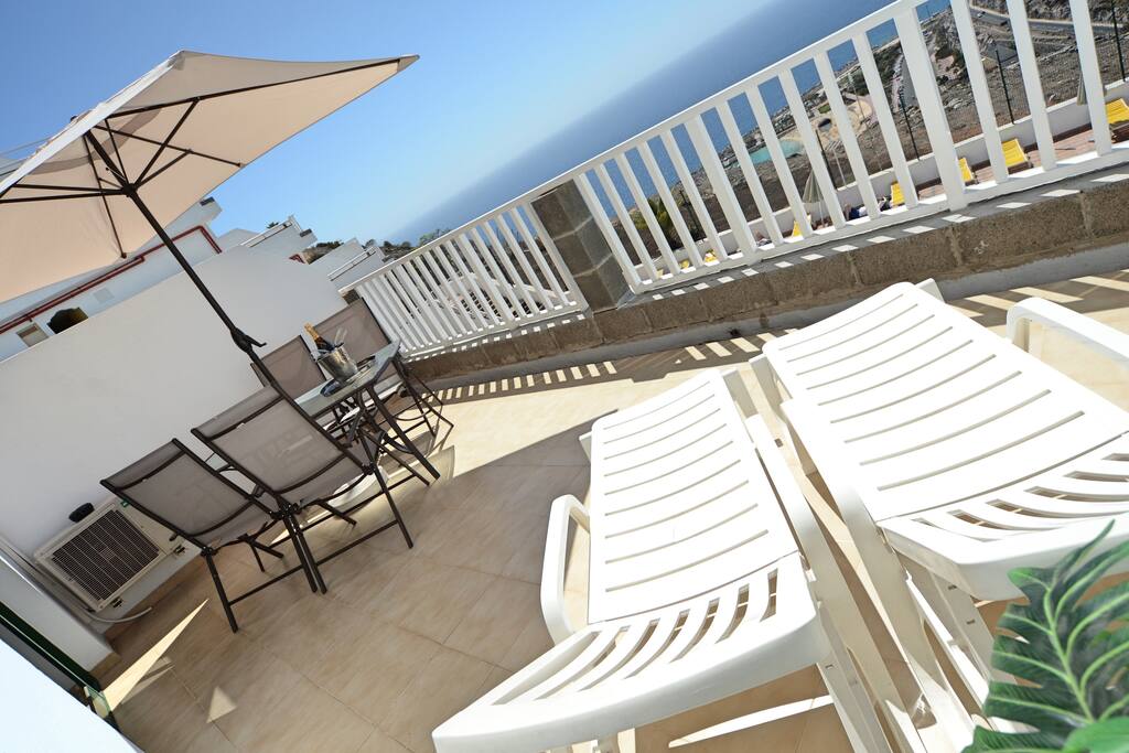 Stunning Ocean View from Spacious Private Terrace