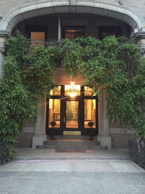 Building front door
