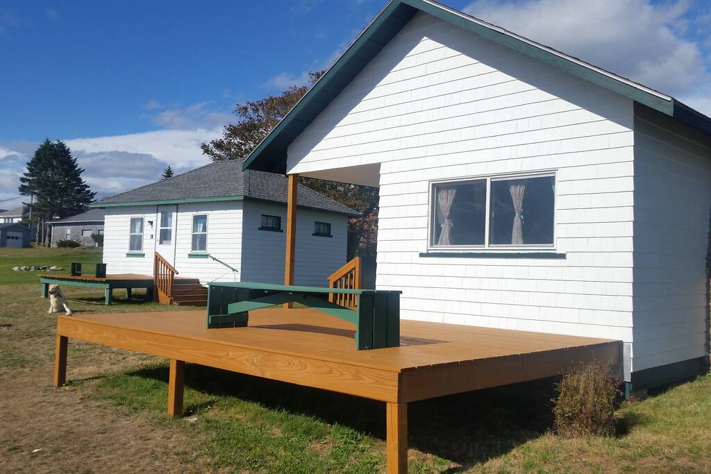Two Seaside cottages side by side on property. Lupine & Primrose