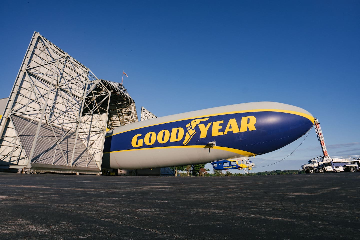 A Touchdown Stay in the Goodyear Blimp