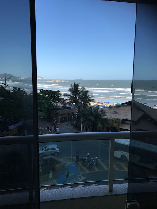 Vista da sala do apto