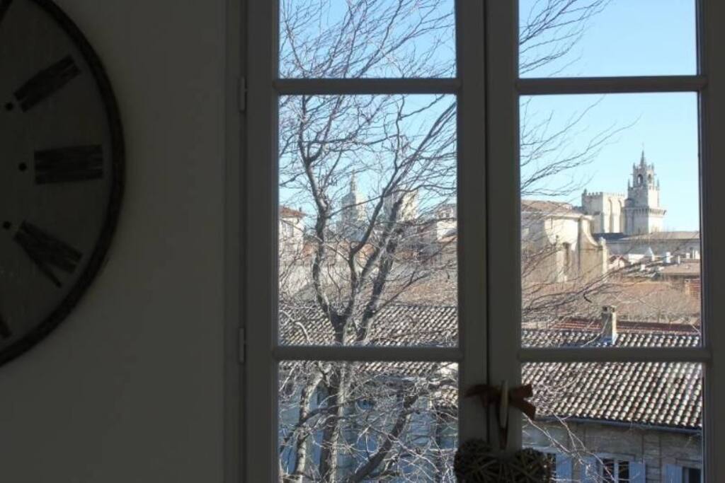 Vue sur le Palais des Papes
