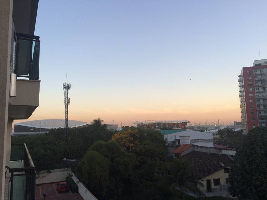 Vista da varanda - Vila Olimpica