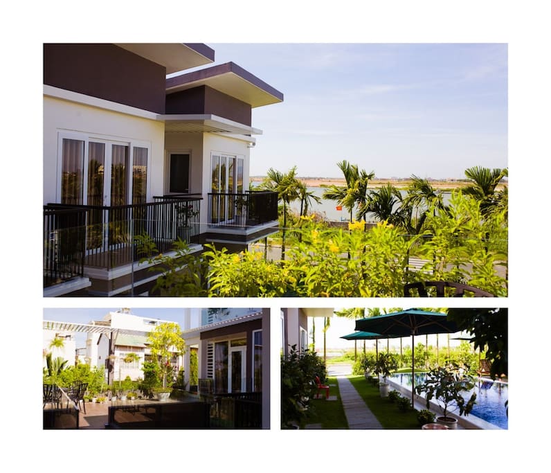 Guest rooms on the second floor