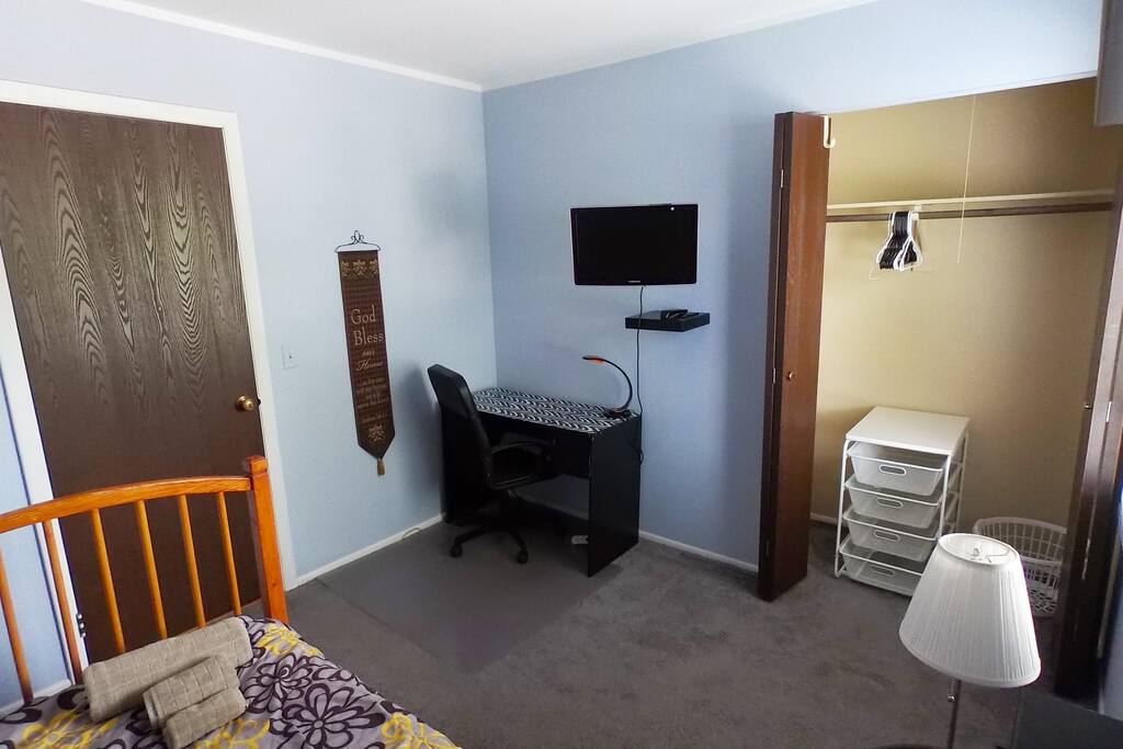 Spacious and bright