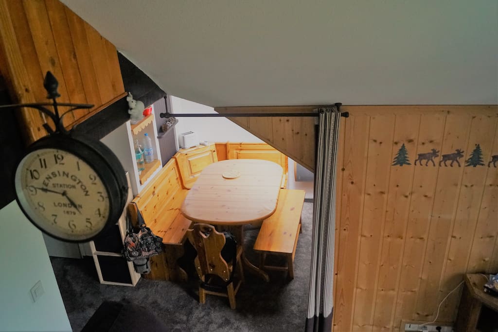 Haut escalier mezzanine