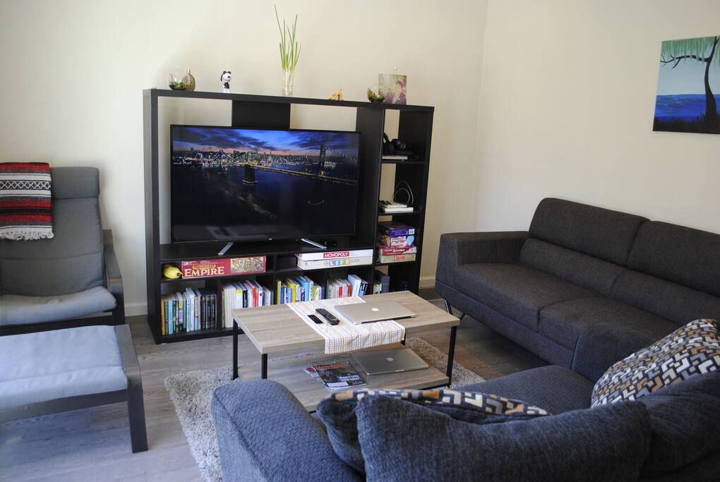 Shared living room -- feel free to hang out here!