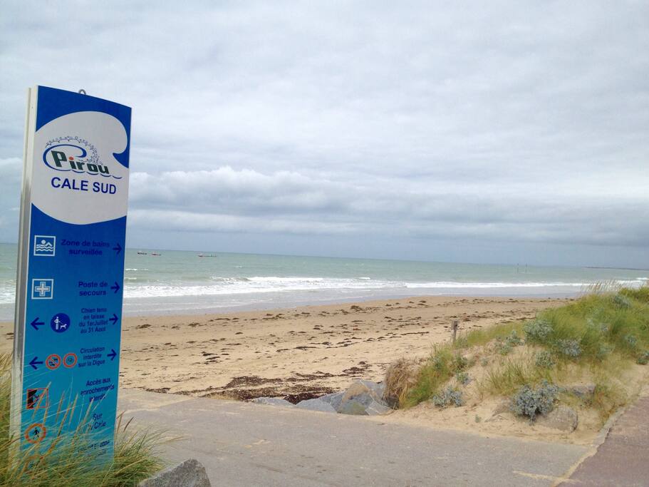 Plage de sable fin de Pirou