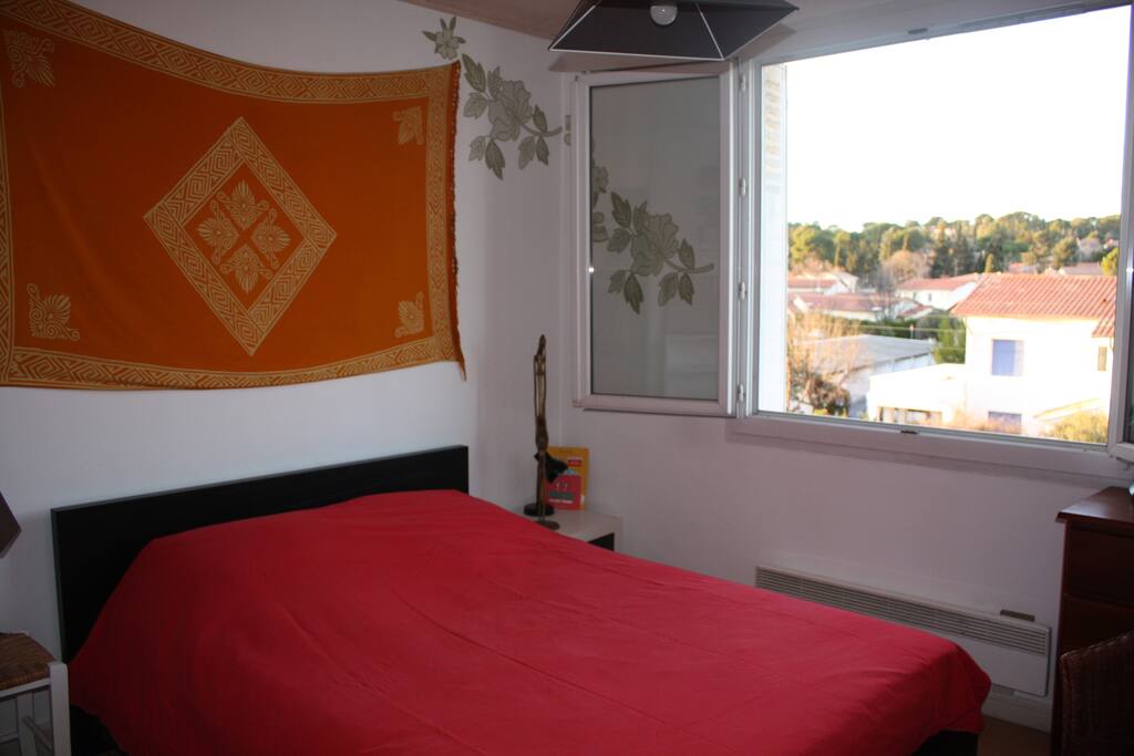 Chambre lit double