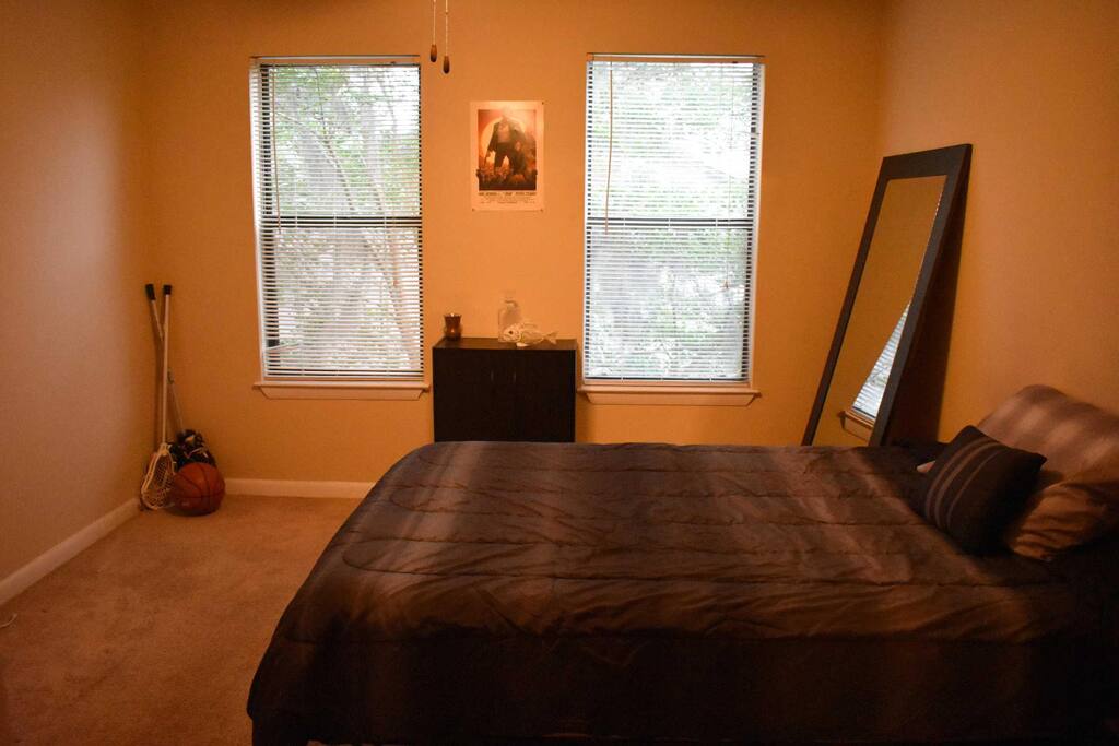 Lots of natural light