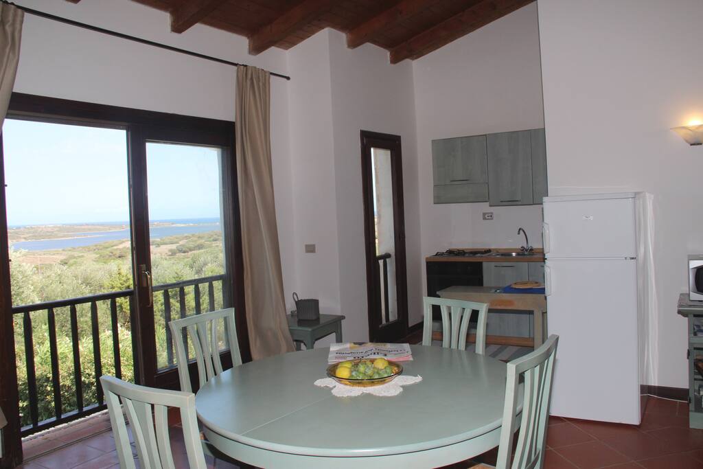 Sala e angolo cottura