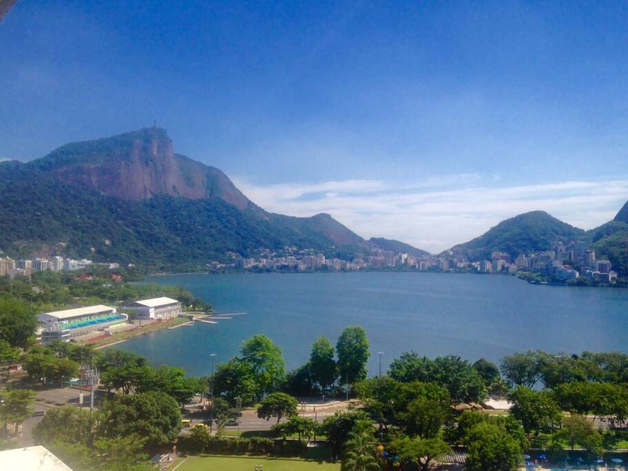 Vista Lagoa Rodrigo de Freitas
