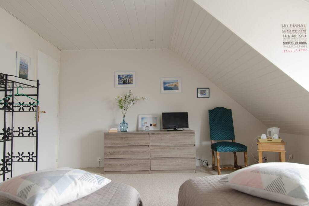 chambre Mer 1 à 2 pers