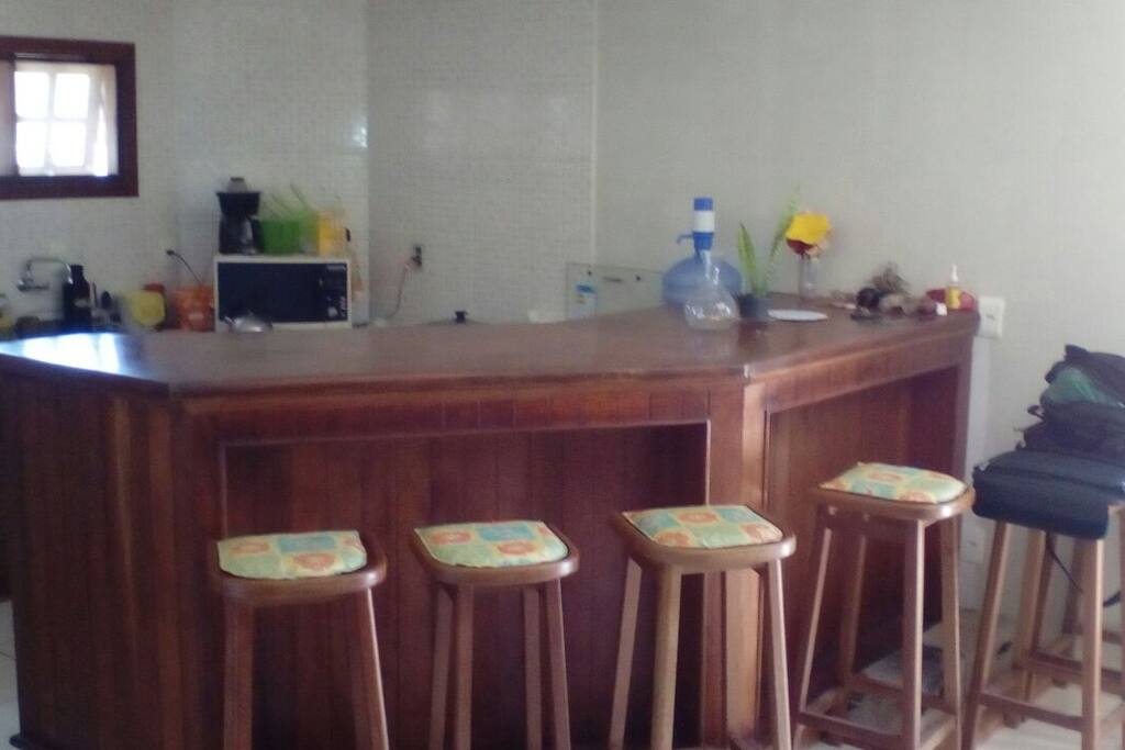 cozinha a ser compartilhada