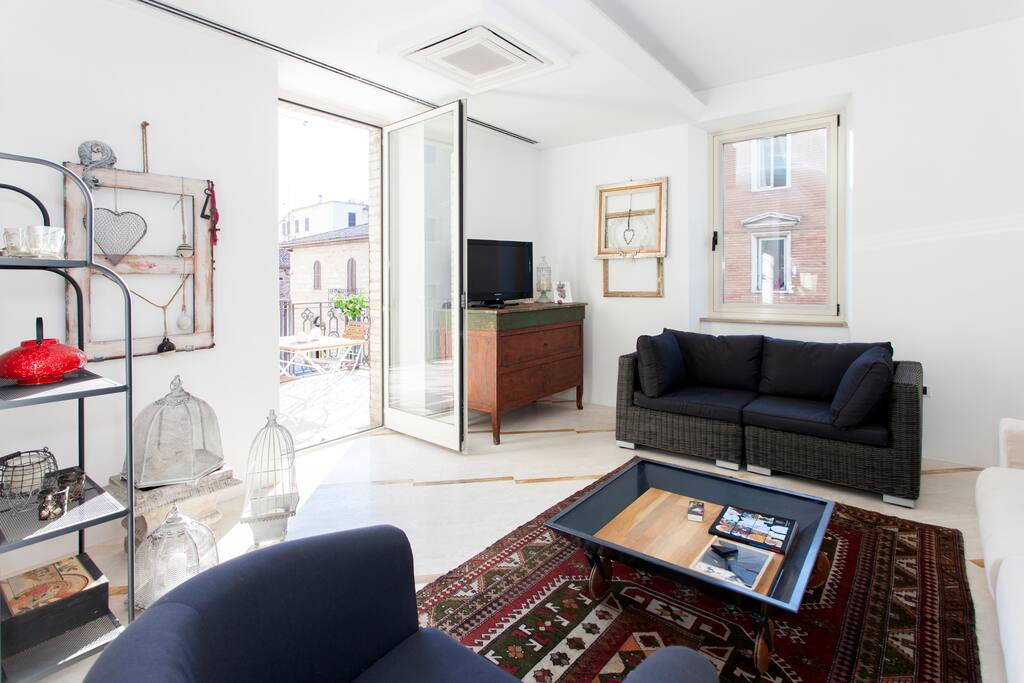 living room e tv
