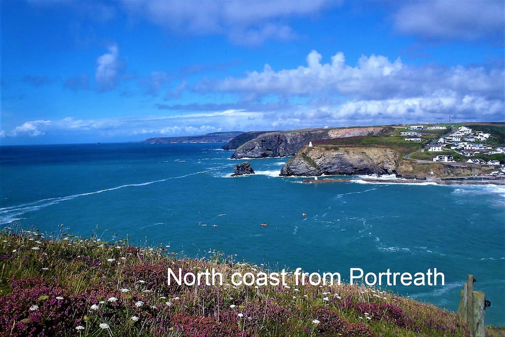 View of north coast from Portreath