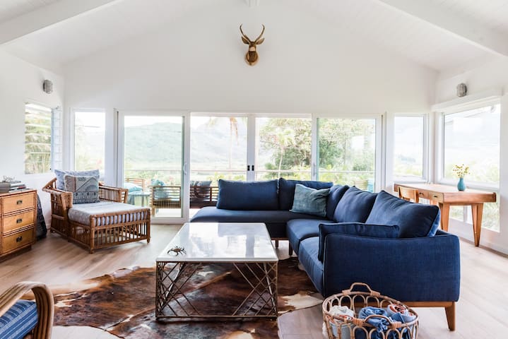 Stunning Hanalei Bay and Ocean View Home with Private Pool