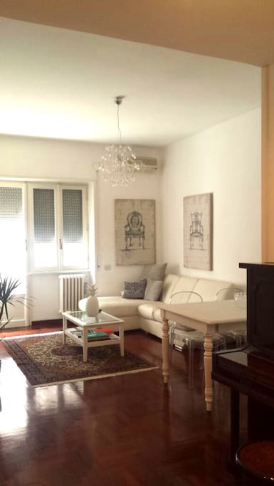 Beautifully furnished living area.