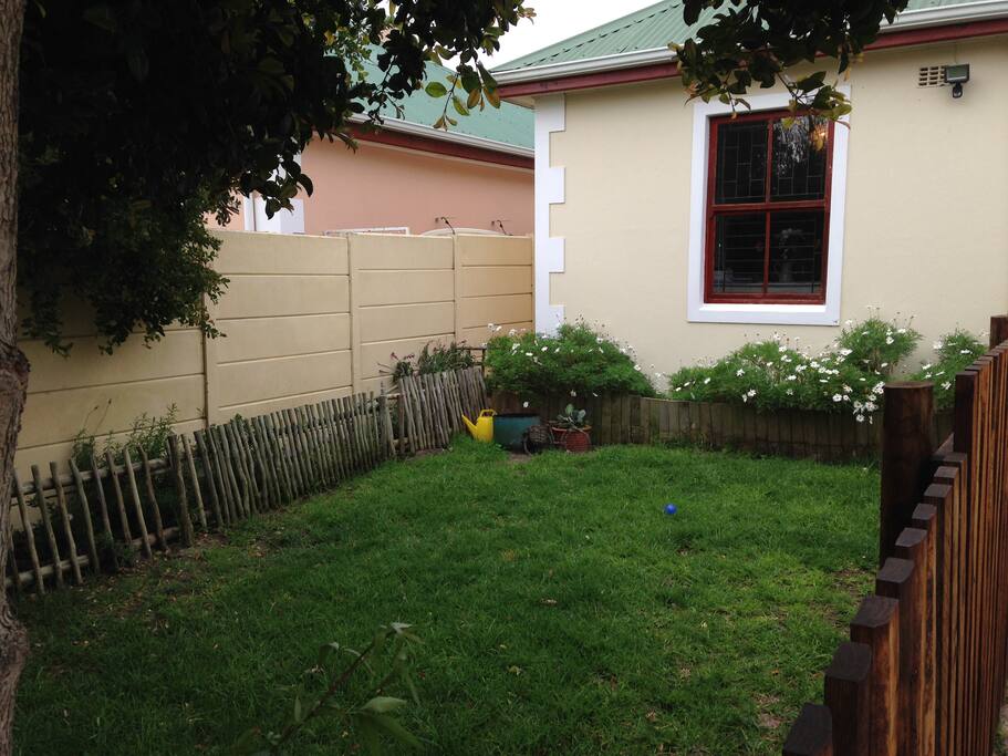 Small private garden