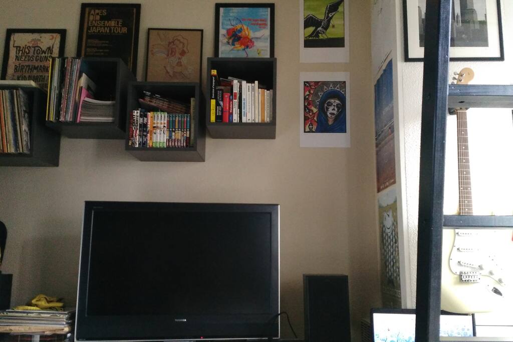 vue du canapé / view from the couch