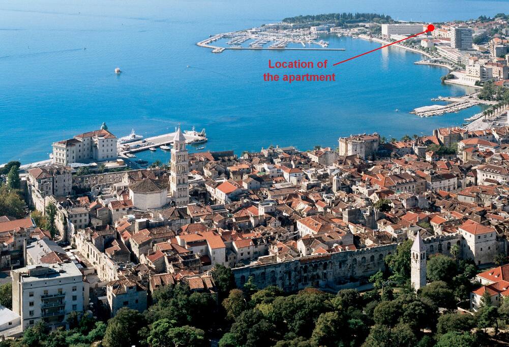 Location of the apartment